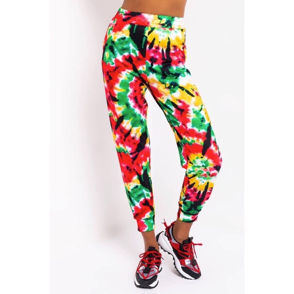 BOOM TIE DYE SWEATPANTS